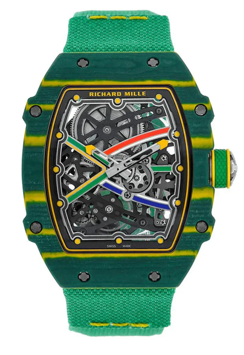 Richard Mille 67-02 Green High Watch premium replica - image 2