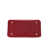 Hermès Birkin 30 Made From Shiny Niloticus Crocodile Leather Deep Red Bag premium replica - image 3