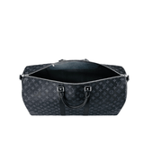 Louis Vuitton Keepall Bandoulière 55 Duffel Monogram Eclipse Canvas. Bag premium replica - image 3