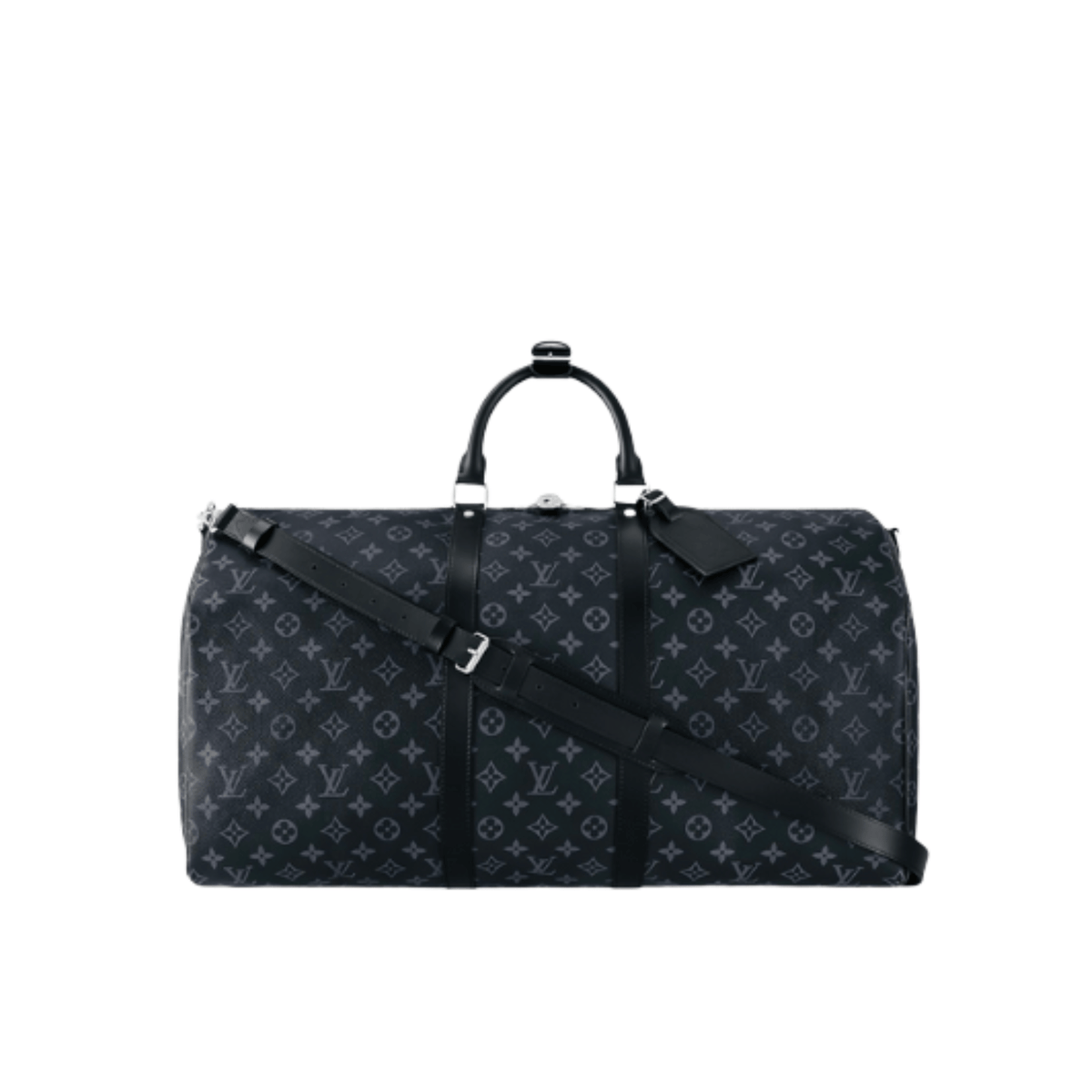 Louis Vuitton Keepall Bandoulière 55 Duffel Monogram Eclipse Canvas. Bag premium replica - image 1
