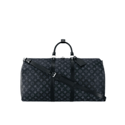 Louis Vuitton Keepall Bandoulière 55 Duffel Monogram Eclipse Canvas. Bag premium replica - image 1