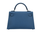 Hermès Mini Kelly 20 Deep Blue Epsom Leather Gold Hardware Bag premium replica - image 2