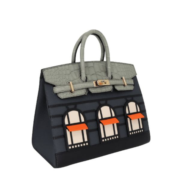 Hermès Birkin 20 Faubourg Gris Misty Matte Alligator Leathers Bag