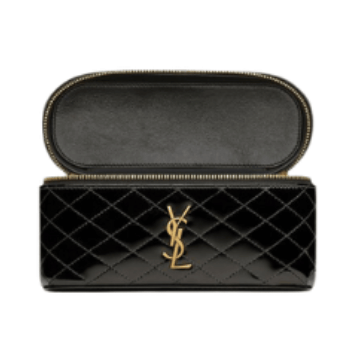 YSL Bag Gaby Vanity Black Patent Leather Bag premium replica - image 1
