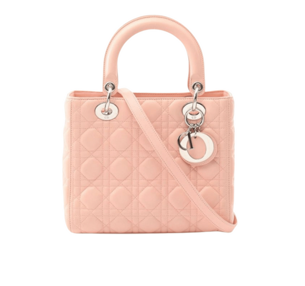 Dior Lady In Pink Leather Bag