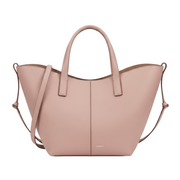 Polène Bag Cyme Mini Textured Pink Leather Bag premium replica - image 1