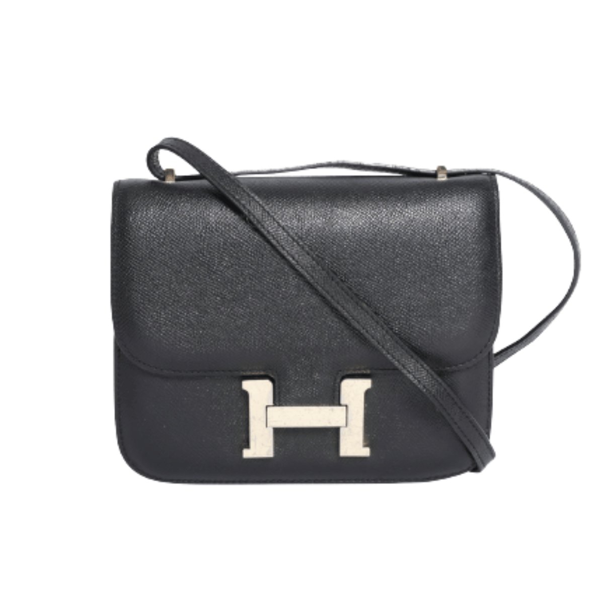 Hermès Constance Mini 18 Shoulder Black Epsom Leather Gold-Plated "H" Clasp Closure Bag premium replica - image 1