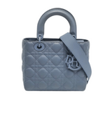 Dior Lady Tote In Blue Cannage Leather. Bag premium replica - image 1