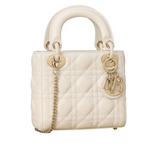 Dior Lady Specifically A Mini Bag – White premium replica - image 1