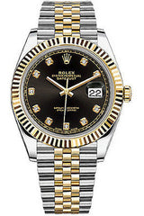 Rolex Datejust Watch – Black premium replica - image 2