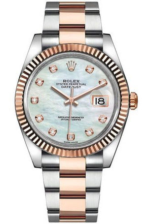 Rolex Datejust Watch – Rose Gold premium replica - image 2