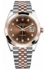 Rolex Datejust Watch – Rose Gold premium replica - image 2