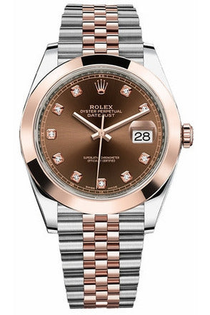 Rolex Datejust Watch – Rose Gold premium replica - image 2