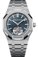 Audemars Piguet Royal Oak Selfwinding Flying Tourbillon Stainless Steel Smoked Blue Dial premium replica - image 2