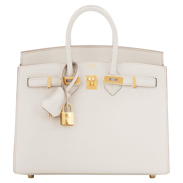 Hermès Birkin 25 White Bag